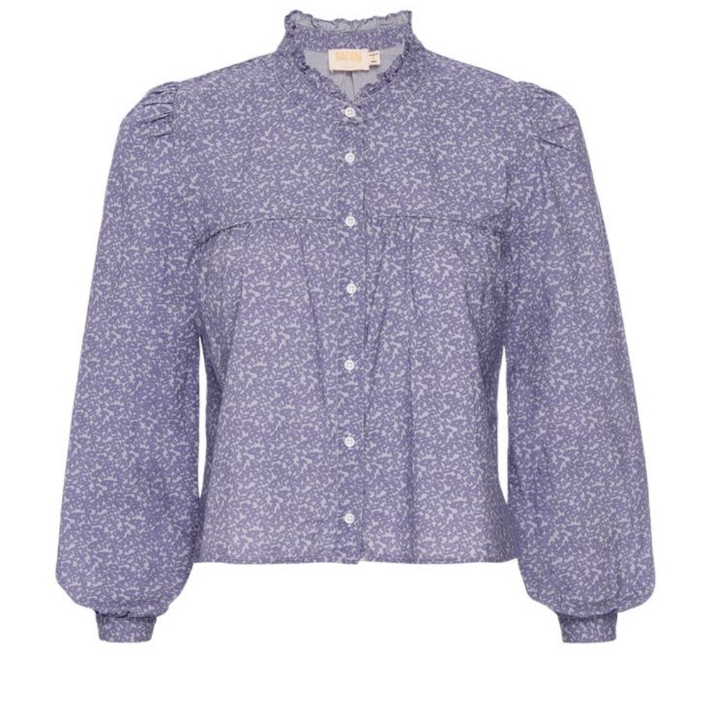 Floral Purple Women's Top